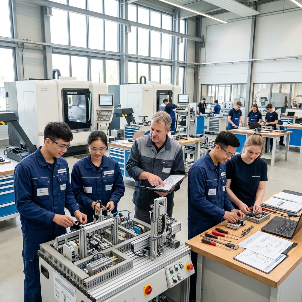 Học viên Việt Nam trong chương trình Ausbildung tại Đức